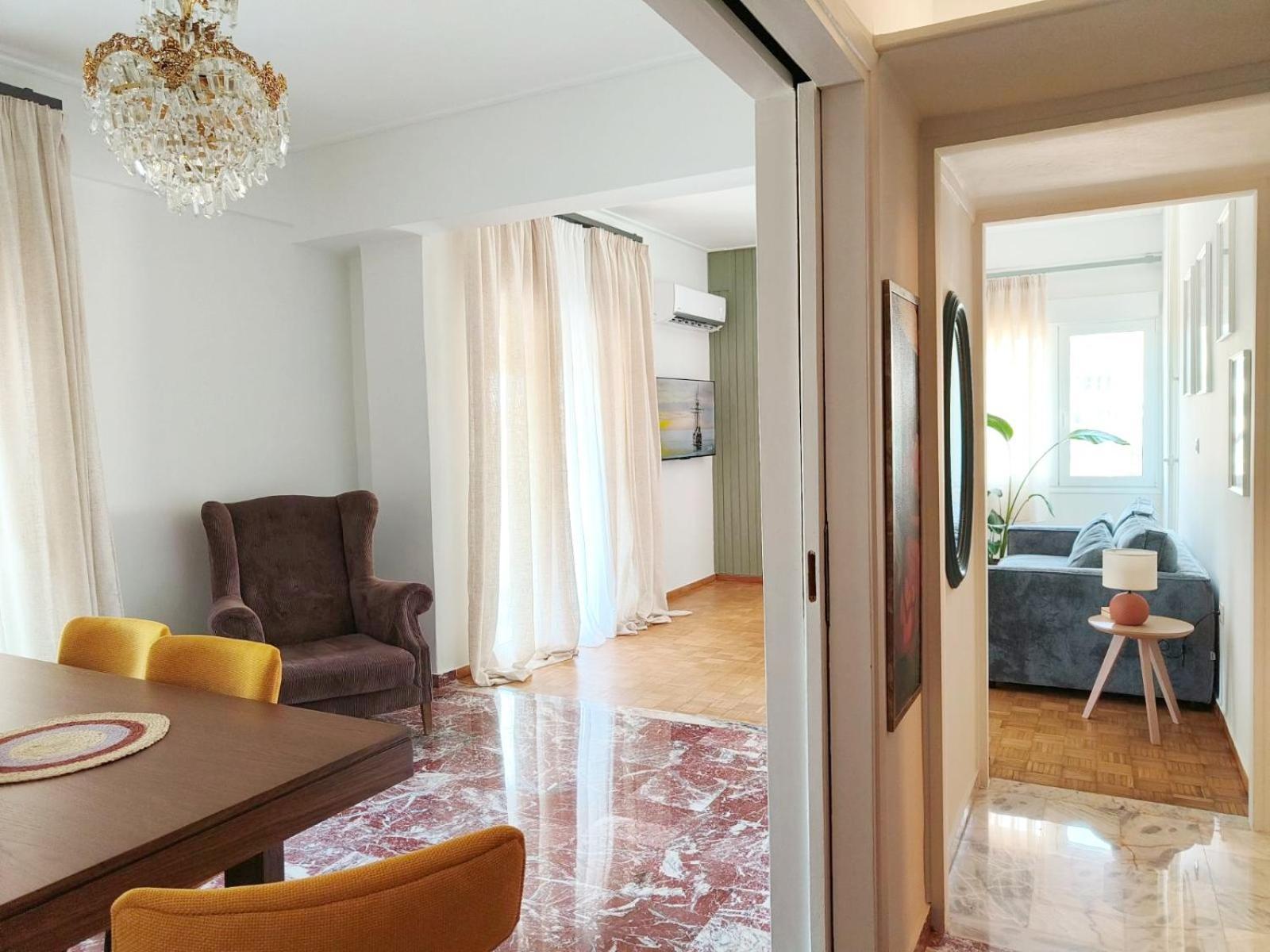 Stylish Artistic Flat With View, Three Min To Metro Διαμέρισμα Αθήνα Εξωτερικό φωτογραφία